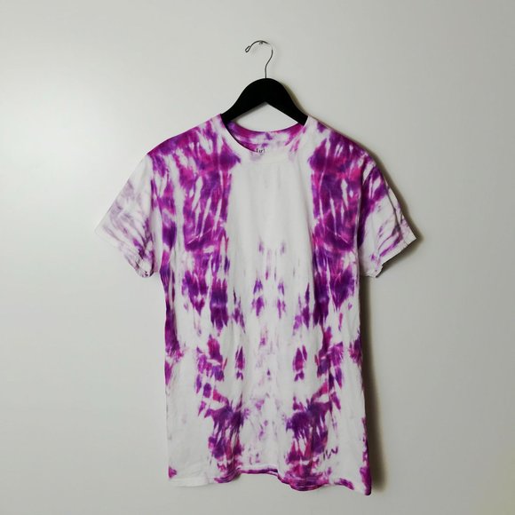 George Tie Dye T Shirt Adult Spiral Festival Tee Short Sleeve 100% Cotton Logo M - Picture 7 of 7